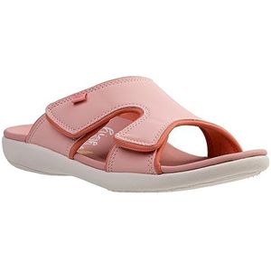 Spenco Women's Orthotic Sandal Slide, Coral Cloud, 7