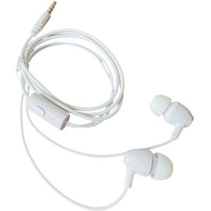 MHADBKH In-Ear Oortelefoons Corded Stereoed Headsets met Microfoon 3.5mm en Lawaai Isolatie Snoer Oordopjes