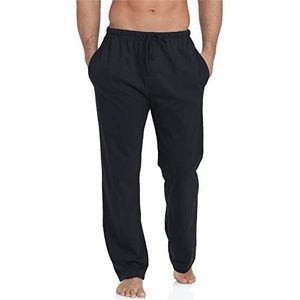Ladeheid Heren Pyjamabroek LA40-252 (Zwart, M)