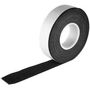 Compriband 4,3 m lang | 40/8 antraciet | expandeerd van 8 tot 40 mm - voegbreedte 8-40 mm | rolbreedte 8 mm | acryl 300 | voegafdichtband bronband comprimeerband plakband afdichtingstape