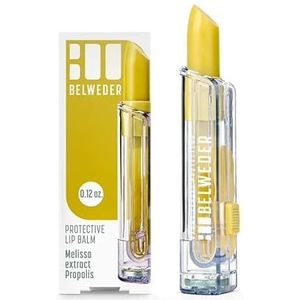 BELWEDER - Propolis Lippenbalsem met Citroenmelisse-Extract - Propolis Lipverzorging en Bescherming - Hydratatie en Regeneratie van de Lippen - Transparante Lip Balm Unisex (1 stuk 3,5g)
