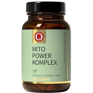 Quintessence Mito Power Complex 90 x vitamine capsules met vitamine B, magnesium en co-enzym Q10, veganistisch en zonder additieven, ondersteunt de stofwisseling, geproduceerd in Oostenrijk