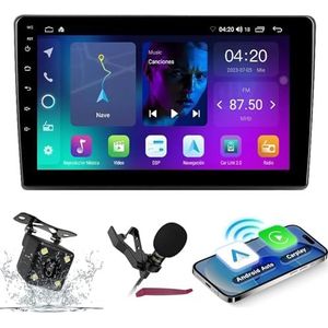 Android 14 Autoradio Navi voor K-ia Ceed ED 2006-2012 9 ""Screenradio met draadloze carplay Android Auto GPS Navigatieondersteuning Bluetooth 5.0 HIFI FM 5G-WiFi SWC MIC-camera,M100s