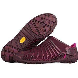 Fivefingers Vibram Furoshiki EVO sneakers voor dames, robuuste luierschoen/blotevoetenschoen met vaste buitenzool, Marble Bourgondië, 42 EU