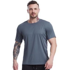 yk8fass Los Sport T-shirt kw-1834, IJzer Grijs, M