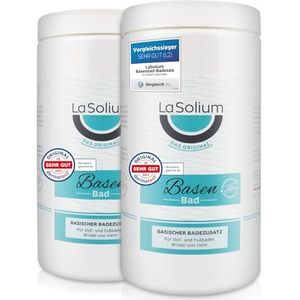 Basisch badzout - DERMATEST ZEER GOED, 2400g - Basische huidverzorging met mineraalaarde, pH-waarde 9, uit Duitsland.