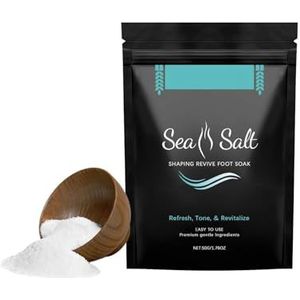 Voetbad Met Zeezout - Hydraterend Voetbadzout For Verlichting Van Vermoeidheid En Zwellingen