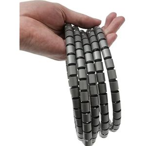Verbinding met helix-kabels 1 meter kabelspiraalwikkeling, veelkleurig, diameter 8 mm-42 mm(Grey,42mm inside diameter)
