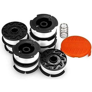 HEINTON 8 Stuks A6481 A6485 Spoelen met Sproeikop voor Black Decker Reflex Strimmer ST5530-GB GLC3630L20-GB STC1820PC-GB BESTA530-GB BESTA525-GB