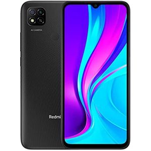 Xiaomi Redmi 9C Smartphone 2GB 32GB 6.53"" HD+ Dot Drop display 5000mAh (typ) AI Face Unlock 13 MP AI Triple Camera [Globale versie] Grijs
