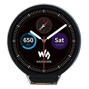 Waveshare RP2040 MCU Board with 1.28inch Round LCD Accelerometer and Gyroscope Sensor