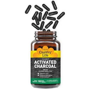 Activated Charcoal (260mg) 180 caps