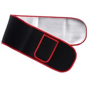 Buik-weg-gordel, Taille Trimmer Riem Training Taille Trainer Zweet Taille Cincher Trimmer Gewichtsverlies Verstelbare Zweetband Buik Trainers(Rot)