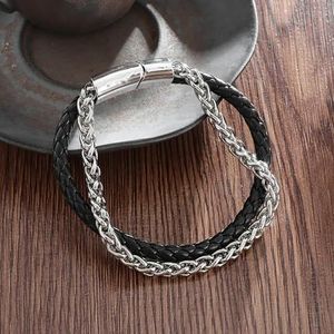 Vintage gotische metalen schedel ketting armband voor mannen gepersonaliseerde Cool dagelijkse Punk Rock fiets sieraden cadeau