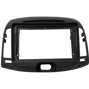 Autoradiopaneel Voor HYUNDAI Voor Elantra Voor Avante 2006-2010 9 Inch Autoradio Framekit Autoradio CD DVD Dashboardmontage Trimpaneel Fascia Autoradioframe(Only Black Frame)
