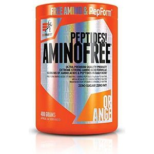 Extrifit Aminofree Peptides Pakket van 1 x 400g – Aminozuurpeptiden - BCAA - Arginine - Glutamine (Orange)