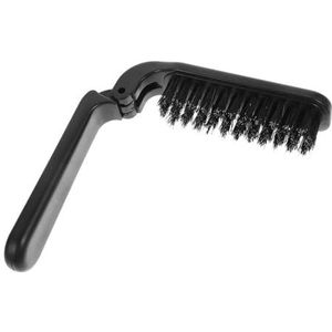 Borstel voor heren, stylingkam, kleine haren, opvouwbare baard, rechttrekken, reizen, draagbaar (5 stuks)