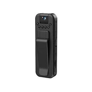 Draagbare DV-camera HD 1080P Minicamera Draagbare kleine digitale videorecorder Politie Body Cam Infrarood Nachtzicht Miniatuurcamcorder(With 32GB TF Card)