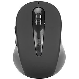 Optische Muis, Glad en Braamvrij Mini-vierwegscrollwiel Optische Muis Uniek Ontwerp met Intelligent Circuitbeheer Draadloze Muis voor Thuis of op Kantoor