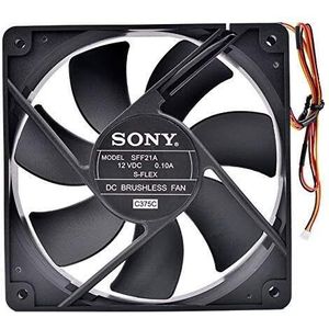 For 1500RPM, 58CFM, Hydraulic Bearing SFF21A 12cm 12025 12V Silent Fan for Computer CPU Chassis - LMNCBVYA