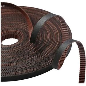 1 stuks 3D-printer GA TE S-LL-2GT tandwielsynchrone riem GT2 breedte 6/9/10 mm timing slijtvast(W9mm,1M)