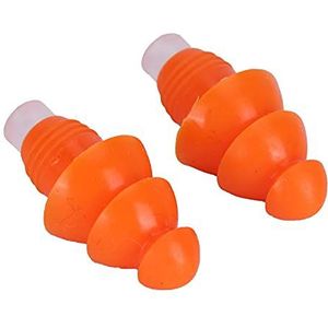 Oordopjes met ruisonderdrukking, herbruikbare oordoppen voor zwemmen Antiallergisch voor zwemmen, slapen, douchen(default)