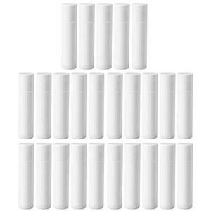 Frcolor 5ml verpakking leeg plastic lipje gloss tube lip balsem fles container van 25 5ML wit
