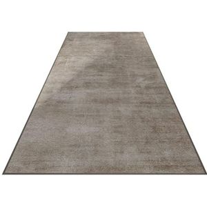 Gangtapijt Glijbaan Grijsbruine Deurmat met antislip rubberen achterkant, smal lopertapijt for hal Keuken Hal Trap Hal Ingang (Color : Color 1, Size : 3.2ftx3.3ft)