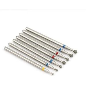 Nagel Boren Set voor Manicure, Pakket van 7 diamant nagelboortjes for manicure, roterende frees, elektrische frees, nagelriemreiniger(No1)