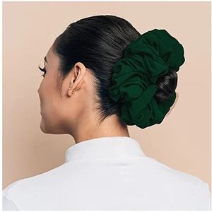 Hoofdbanden ​Voor Dames Maleisische bos haar stropdas for moslim vrouwen chiffon rubberen band prachtige hijab volumizing scrunchie hoofddoek accessoires Haarband (Size : Green)