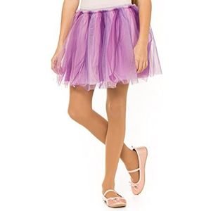 OVISSA Balletpanty voor meisjes, schoolpanty, duurzame panty met zachte voeten, schooluniform, dans, sport, 50 DEN, met microvezel, 3-12 jaar, Beige, 3-4 Jaar