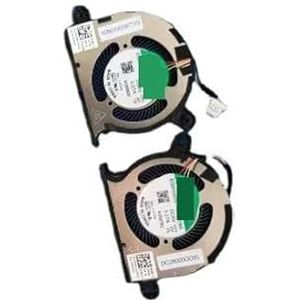 Voor Laptop XPS 13 9300 9310 CPU Heatsink Fan Radiator Module Koeling 0G4WF7 0WX28K 0FRK0V(1 Pair FAN)