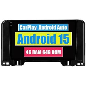 RoverOne Auto Stereo CarPlay Hoofd Unit voor Citroen C3 2022 2023 Android Auto Touchscreen Sat Navi Bluetooth WiFi Radio Speler