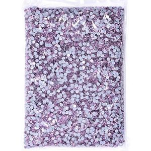 14400 Pcs/Bulk Groot Pakket SS6-SS20 Glitter Kristallen Strass Glas Strass Voor-It. Roze, SS12-14400 stks