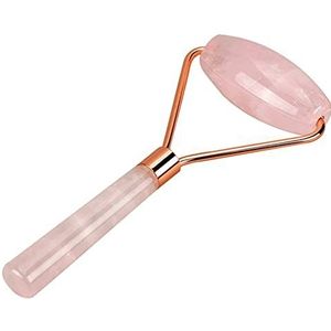 Roller Massager Crystal Stone Jade Roller Guasha Huidverzorging Rimpel Verwijdering Schoonheid Tool Dropshipping 1 Stks (Kleur: 1 stks Enkele Roller)