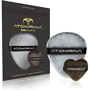 ATOKIRINA Blender Puff + Baby Blender Nieuwe Applicators Make-up Spons voor Foundation, ontwikkeld voor een perfecte make-up, zachte stof zonder naden