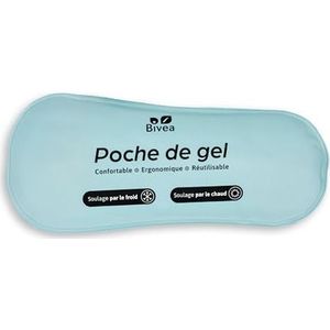 Bivea - Ergonomische warme en koude kompressen - Perineale Cryotherapie - De voordelen van koude op het perineum - Klein formaat voor gebruik overdag, 1 unit