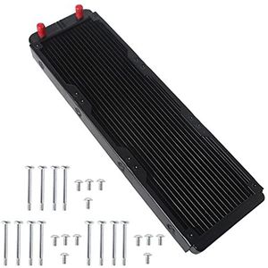 Aluminium Radiator 18 Rij Buizen Warmtewisselaar Radiator voor CPU Water Cool Systeem