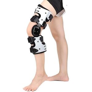 Goufride OA Kniebrace voor artritis Ligament Mediale Scharnierende Knie Ondersteuning Artrose Knie Gewricht Pijn Sport Lossen Links