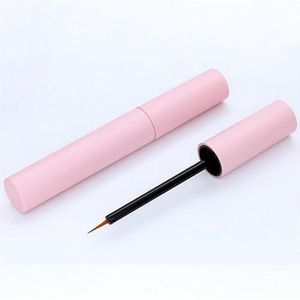 4 ml Mascara Buizen Zeer Fijne Wimper Borstel Hoofd Gradiënt Roze Blauw Lege Fles Wimper Borstel Cosmetica Containers 1PCS-J