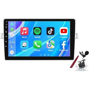 Android 14 Autoradio Stereo voor T-oyota Corolla Verso (2009-2018) 9-inch Touchscreen Multimedia Speler met Draadloze Carplay 2 Din GPS Sat Navigatie FM RDS Bluetooth 5G-WiFi SWC DSP,M120s