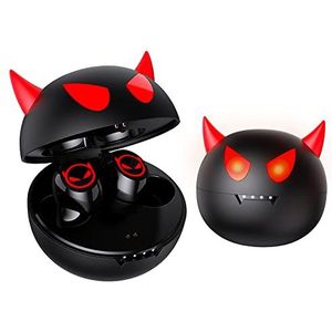 Personaliseer Bluetooth-hoofdtelefoon, intelligente aanraking, actieve ruisonderdrukkingBluetooth 5.0 draadloze oordopjes, basboost stereogeluid, 36H speeltijd en IPX5 waterdicht, met 3 (S M L) oorschelpen