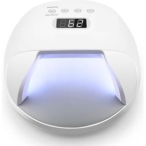 48W draadloze nagellamp, professionele oplaadbare LED-nageldroger, draadloze nagellak uithardingslamp nagelkunst manicure gereedschap, for thuis en salon,