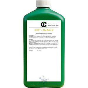 ILKA® - Alu-Rein M Speciaalreiniger voor anodiseren en poedercoaten | 1 liter | Reiniging van geanodiseerde, aluminium en gepoedercoate metalen gevels | conc.