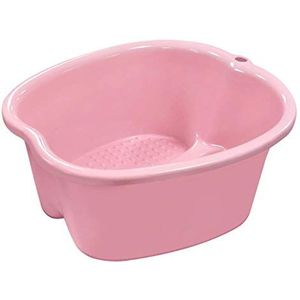 Kunststof groot voetenbad wastafel emmer voor het inweken van voeten detox pedicure massage draagbaar 3 kleuren