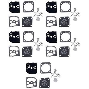Voor S&tihl HS45 FS55 FS38 BG45 MM55 4137 Voor Zama C1Q Carburateur Reparatieset Trimmer Onderdelen RB-100 Pakking Membraan(5 sets)