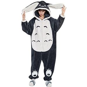 YAOMEI Jumpsuits voor Volwassenen, 2020, Kostuum, Dierenkostuum, Onesie, Nachtjapon, Pyjama, Capuchontrui, Nachtkleding, Cosplay, Karton, 3D, Kigurumi, Carnavalskostuum, Halloween., Dames Toroto, XL