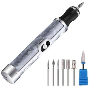 Weppduk Nagelslijper voor dikke nagels, elektrische nagelboormachine voor nagels, manicure voor nagelslijper, teennagels voor dikke nagels draadloos