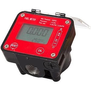 Flowmeter, Flowmeter Hoge precisie tandwielstroommeter, DN15 DN20 Digitale brandstofmeter Oliestroommeter Gauge Meetinstrument voor vloeistoffen(DN20)