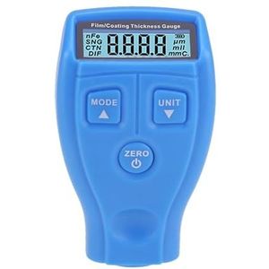 Draagbare autolakdiktemeter Autolakmeetinstrument Letture accurate(Blue)